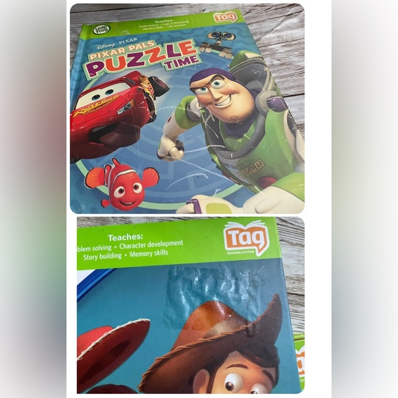 4-Pack Leap Frog Tag Reading System Hardcover Book Lot Set#1 Toy Story Nemo + - Picture 15 of 16